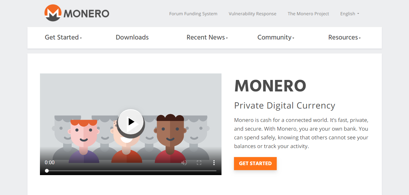 Monero Homepage